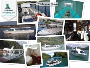 Botes turisticos