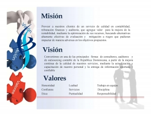 Visión, Misión y Valores