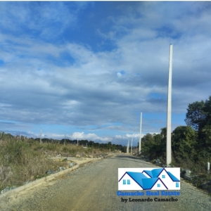 Terrenos con calles afirmadas